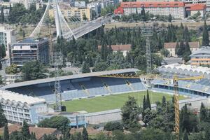 Podgorica: Istočnu tribinu Gradskog stadiona još ćemo sačekati