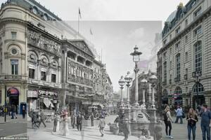 Prošlost i sadašnjost Londona na istoj fotografiji