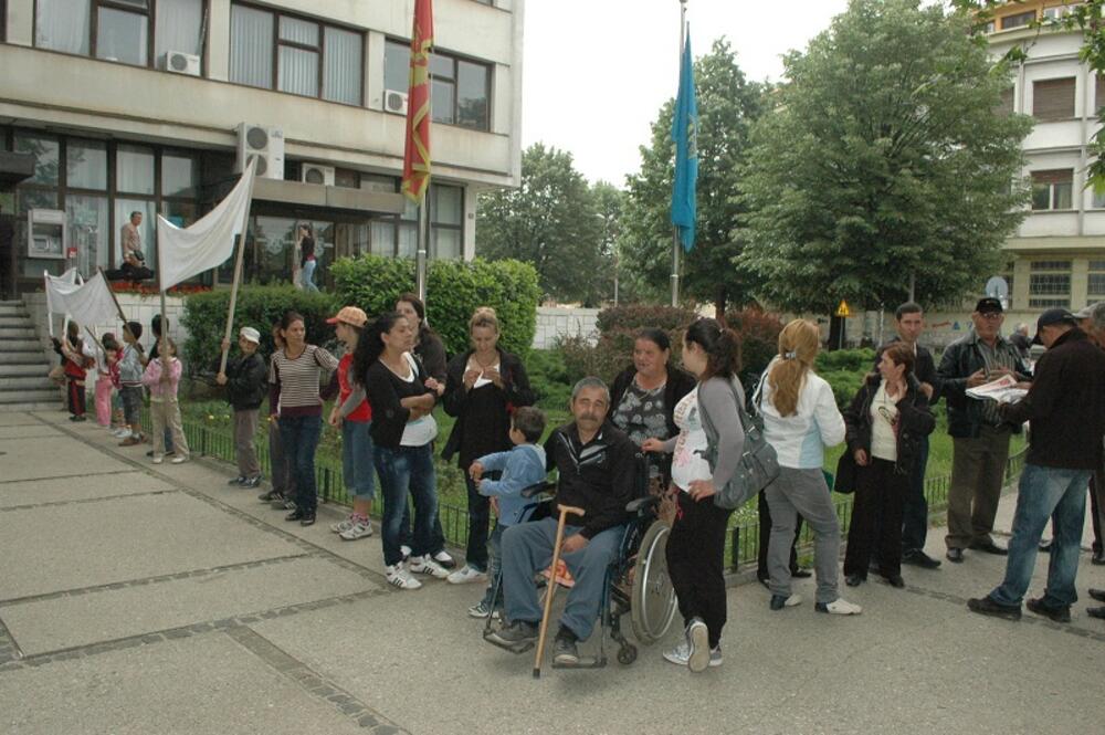 Protest stanara Zvjerinjaka