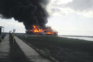 Požar na plaži Kopakabana u Ulcinju: Milion eura otišlo u dim