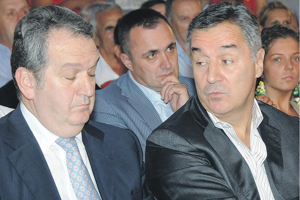 Miomir Mugoša, Milo Đukanović, Foto: Zoran Đurić