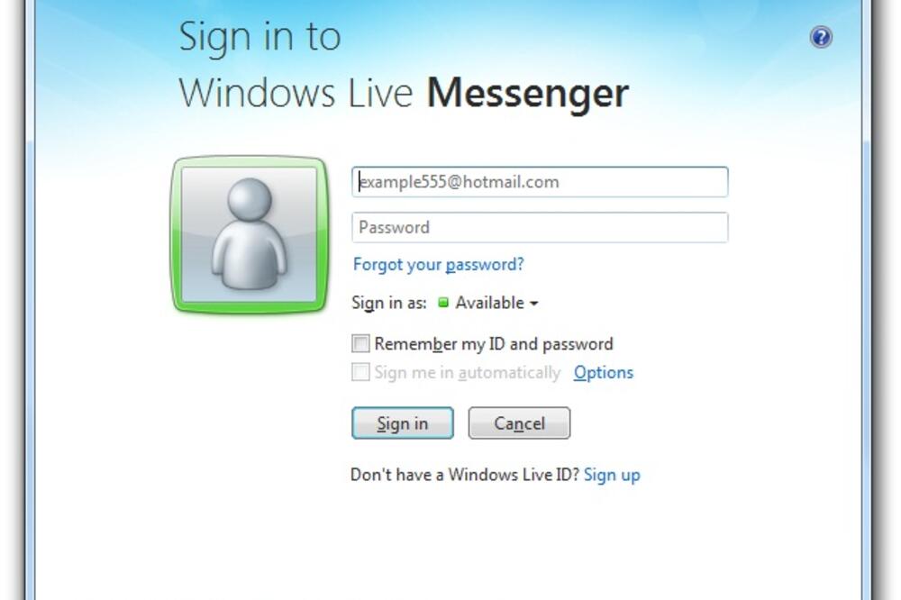 Windows Live Messenger, Foto: Screenshot