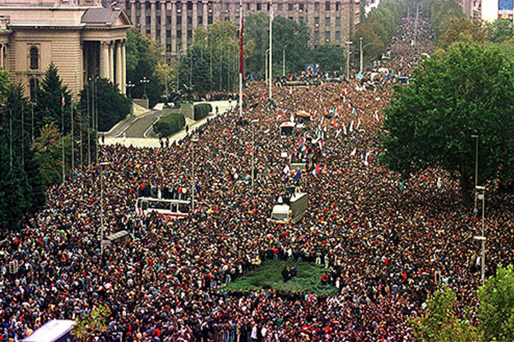 protest 5. oktobar, Foto: Vreme.com