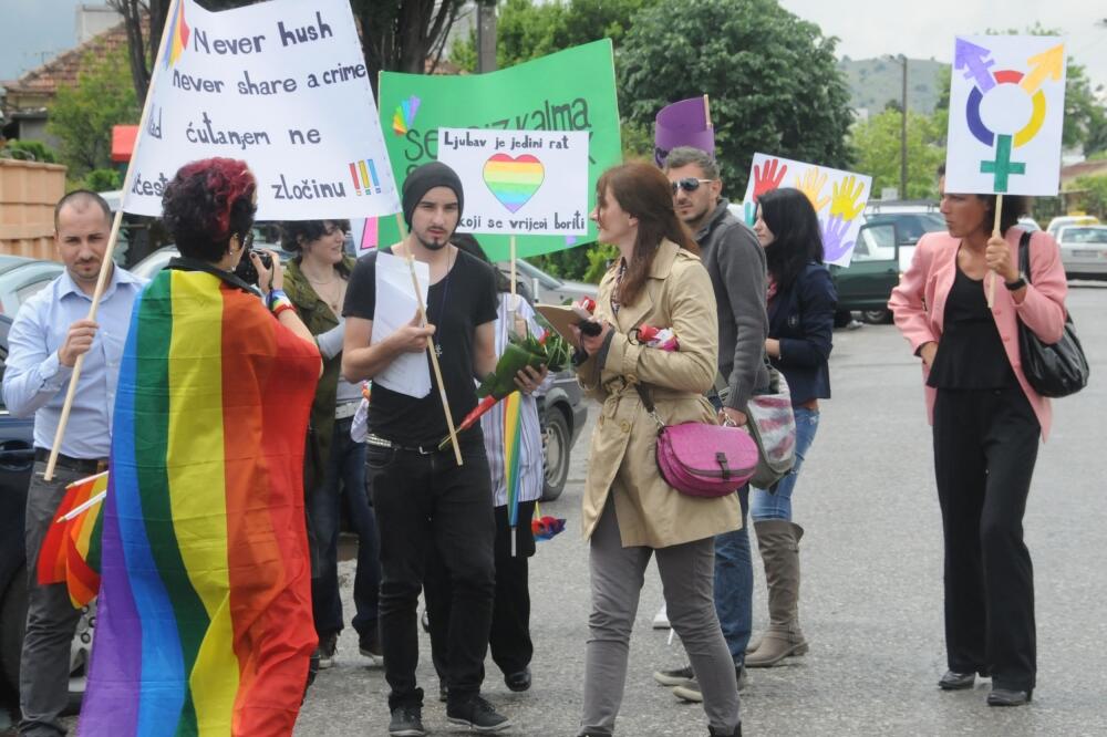 Cimbaljević LGBT Forum Progres, Foto: Vesko Belojević