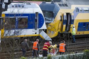 Amsterdam: Više od 50 teško povrijeđenih u sudaru vozova