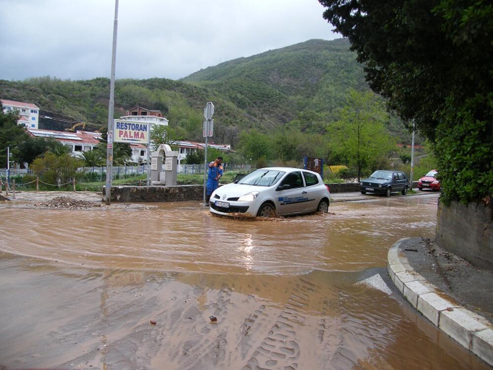 Budva, nevrijeme