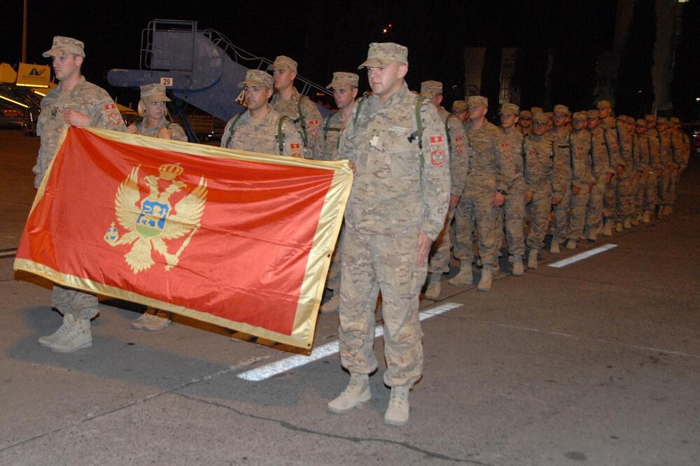 Vojska CG, Avganistan, povratak, Foto: Zoran Đurić