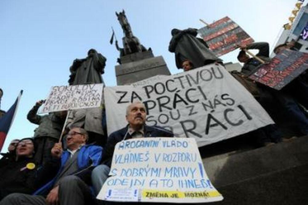 Češka, protest, Foto: Ceskenoviny.cz