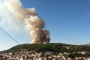Požar prijeti Valdanosu: Stižu avioni iz Hrvatske i Italije?
