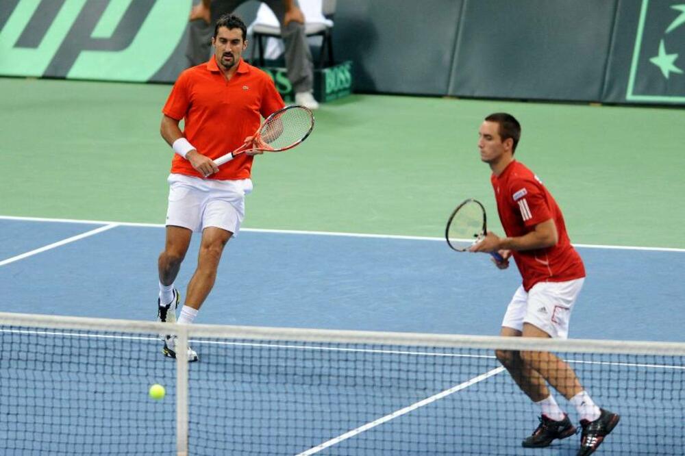 Zimonjić i Troicki, Foto: Beta AP