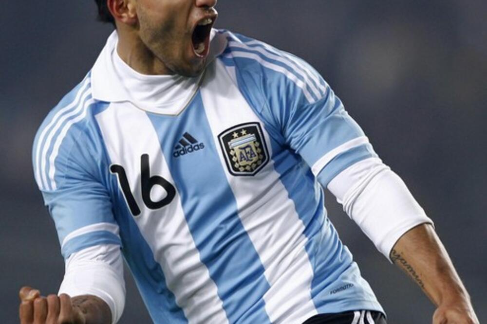 Aguero, Foto: REUTERS