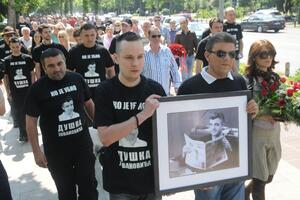 Protestnom šetnjom obilježena godišnjica ubistva Jovanovića