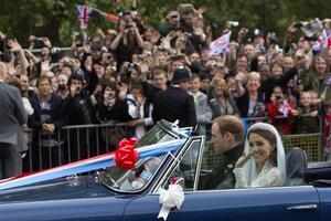 Kraljevska svadba donijeće Londonu 107 miliona funti