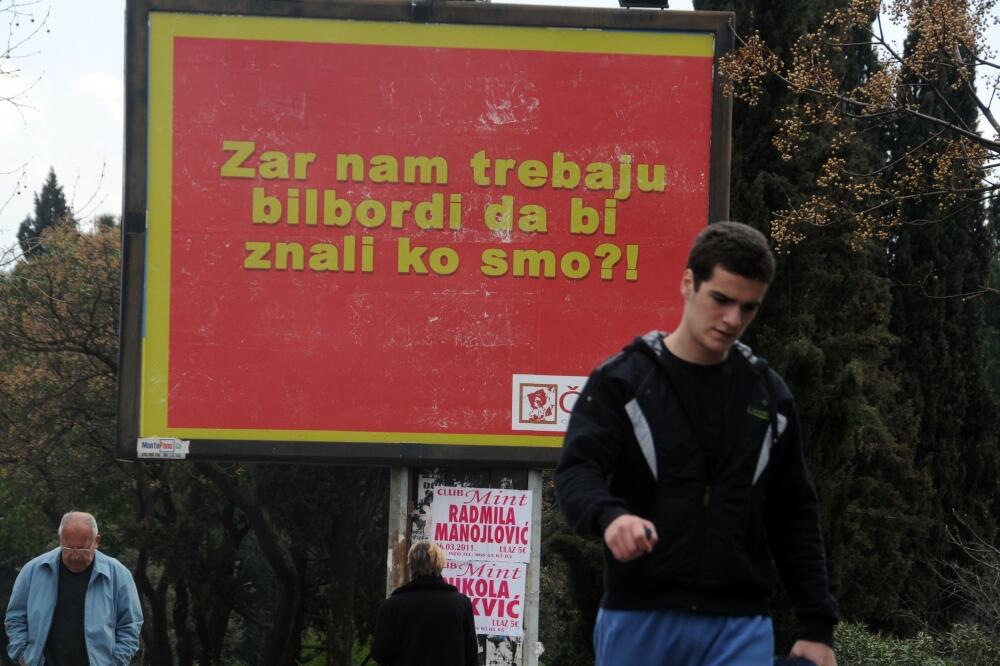 popis, bilbord, Foto: Boris Pejović