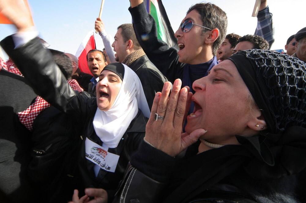 Protesti u Jordanu, Foto: Beta