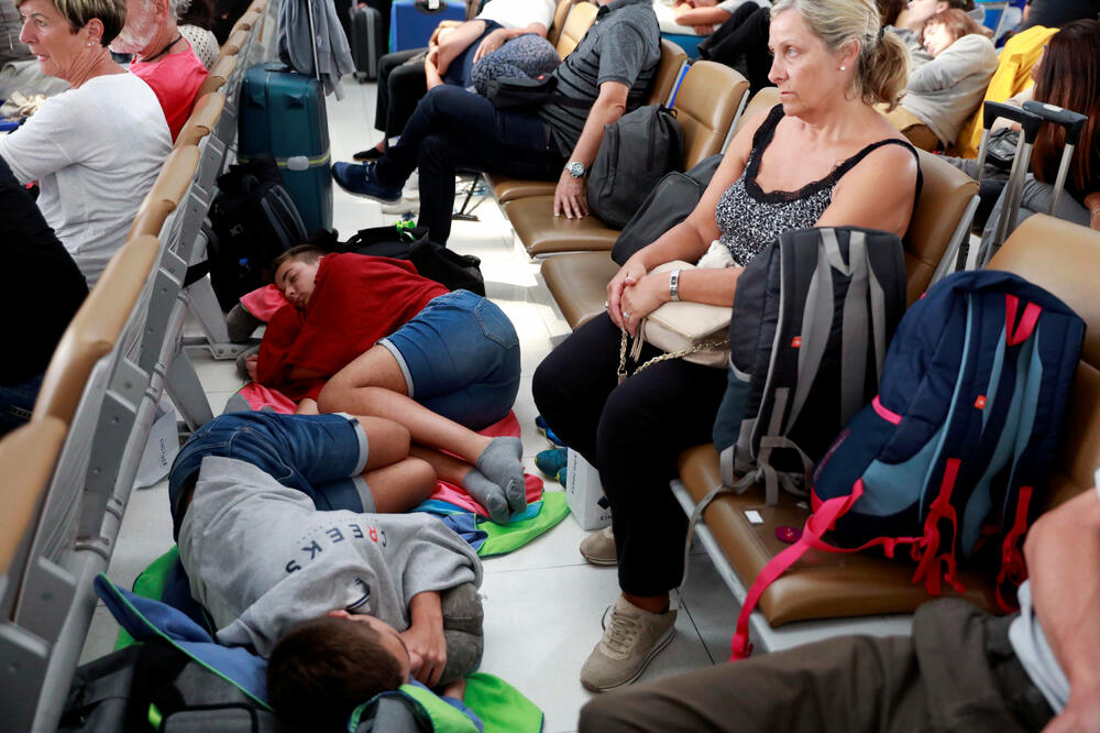 Sa aerodroma u Bangkoku, Foto: Reuters