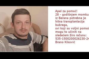 Beranci prikupljaju pomoć: Kikoviću potrebno 50.000 eura za...