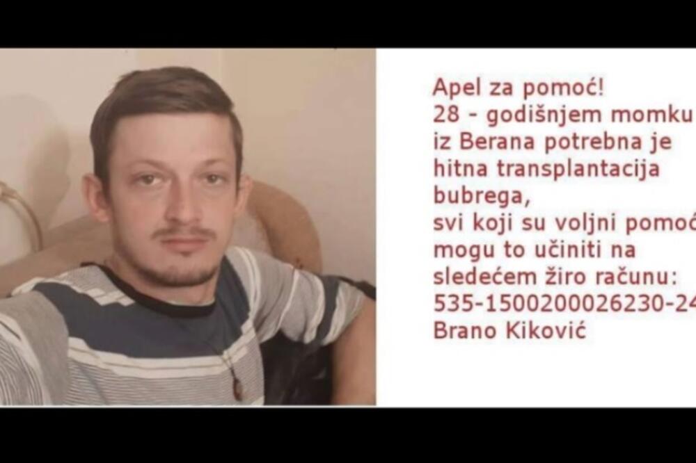 Apel za pomoć Kikoviću