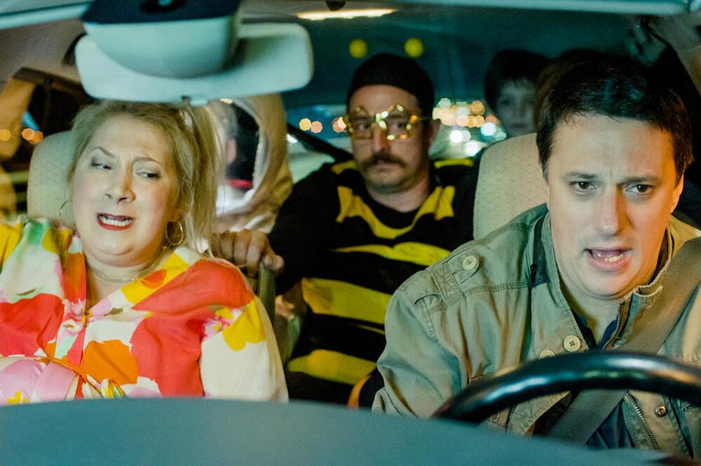 Scena iz filma “Taksi bluz”: Silađev, Nikola Đuričko i Andrija Milošević, Foto: Promo