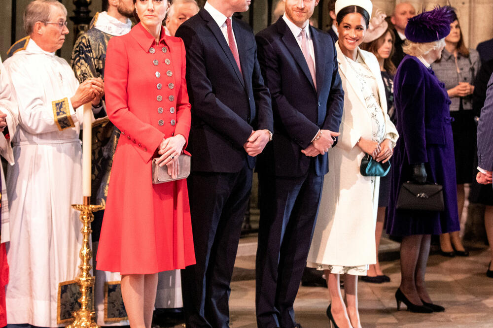 Britanski prinčevi sa suprugama, Foto: POOL
