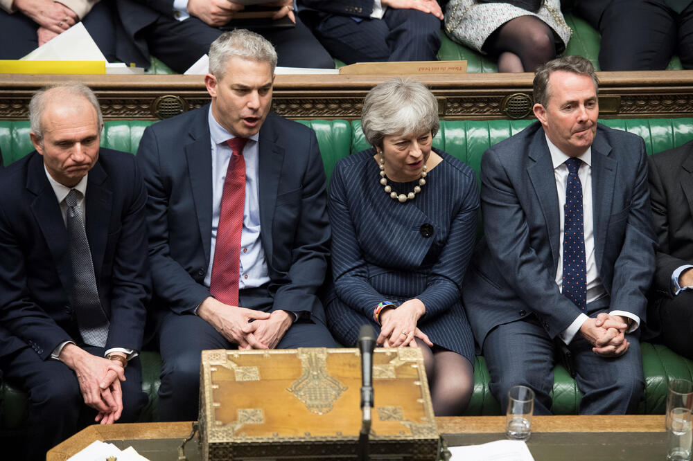Tereza Mej u britanskom parlamentu, Foto: Reuters