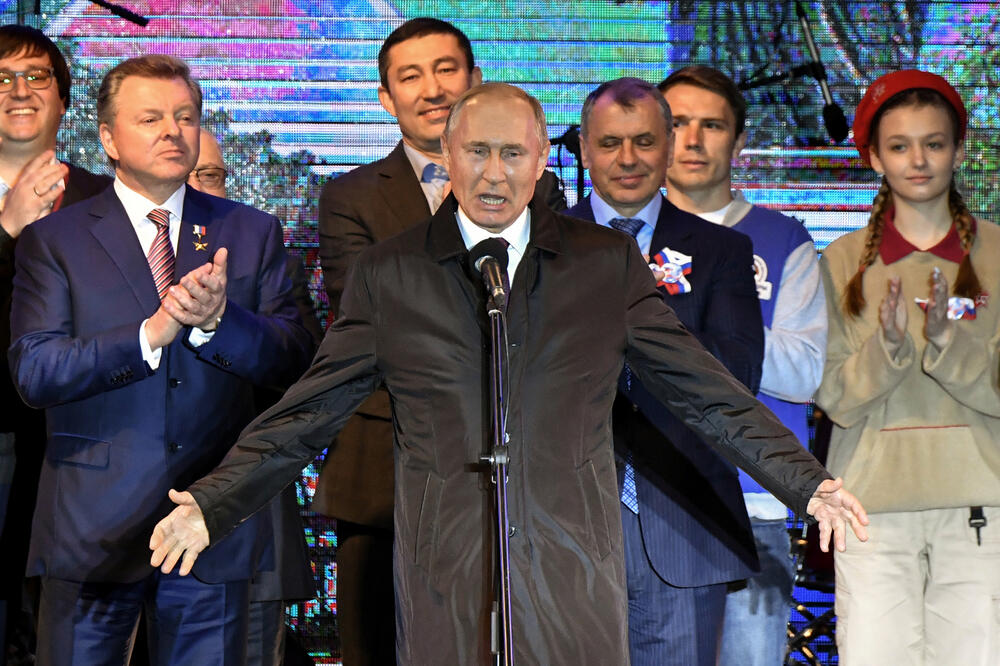 Putin na Krimu, Foto: Reuters