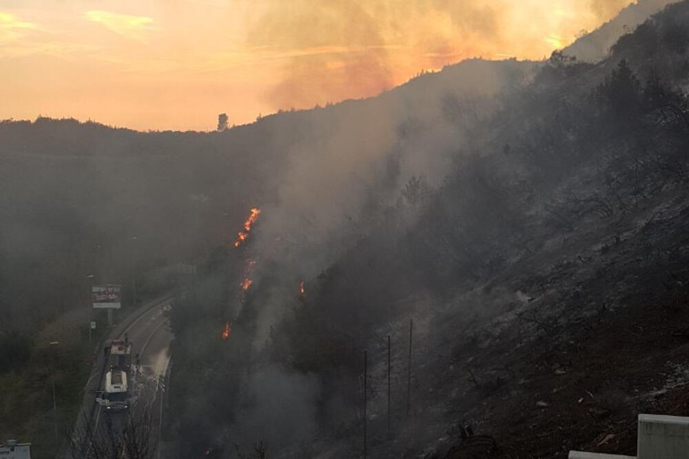 Požar na brdu Spas, Foto: Vuk Lajović
