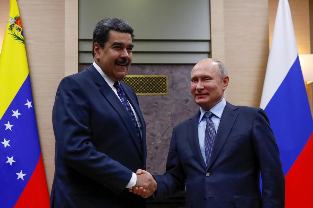 Nikolas Maduro Vladimir Putin, Foto: Reuters