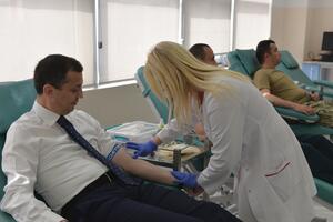 Bošković i saradnici dobrovoljno dali krv