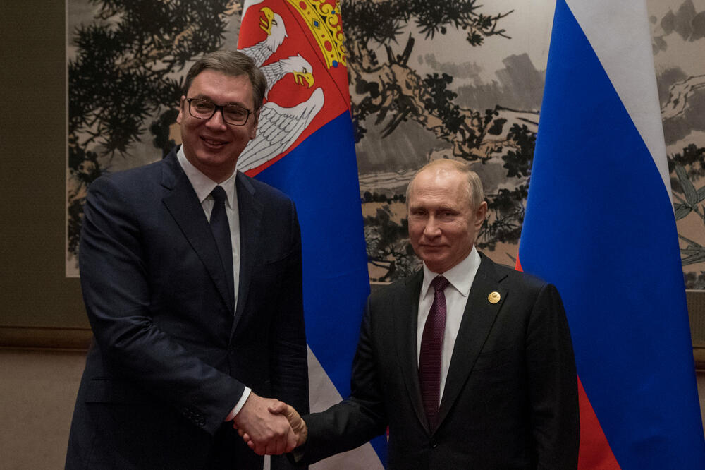 Vučić i Putin, Foto: Reuters