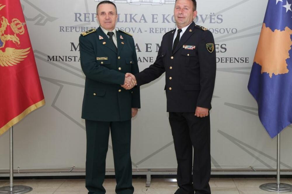 Dakić na Kosovu, Foto: Ministarstvo odbrane