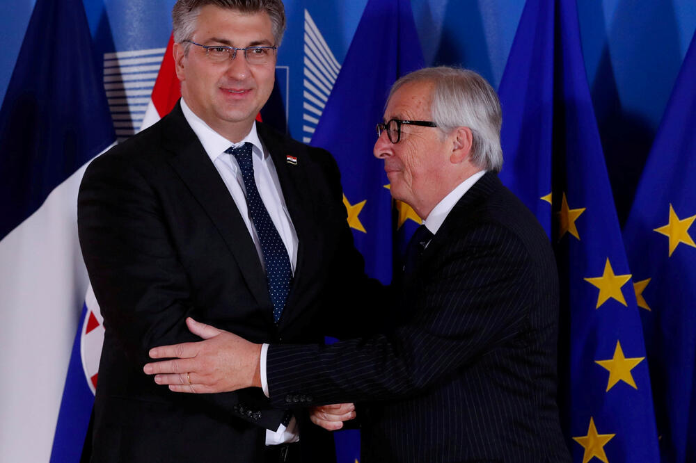 Plenković i Junker, Foto: Reuters