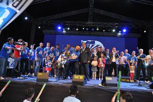 FOTO Pogledajte kako je Sutjeska proslavila titulu