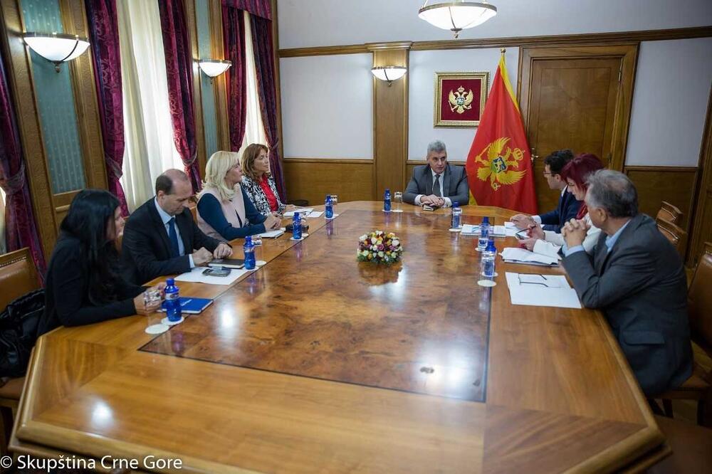 Sastanak predstavnika “Igmanske inicijative”, Skupštine i Ministarstva rada, Foto: Skupština Crne Gore