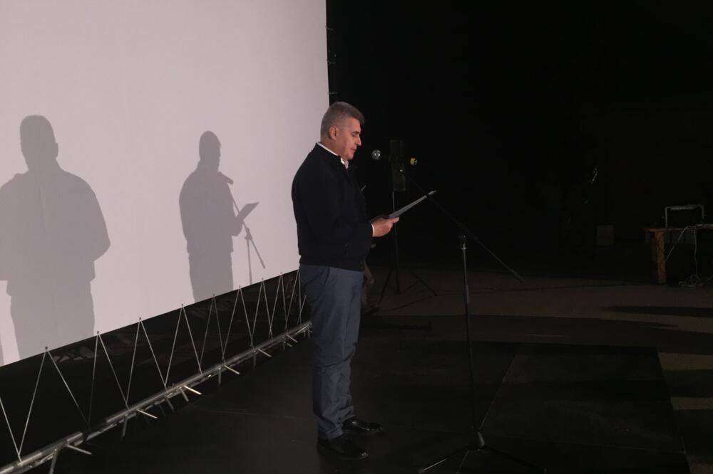 Ivan Brajović na otvaranju, Foto: Obrad Pješivac