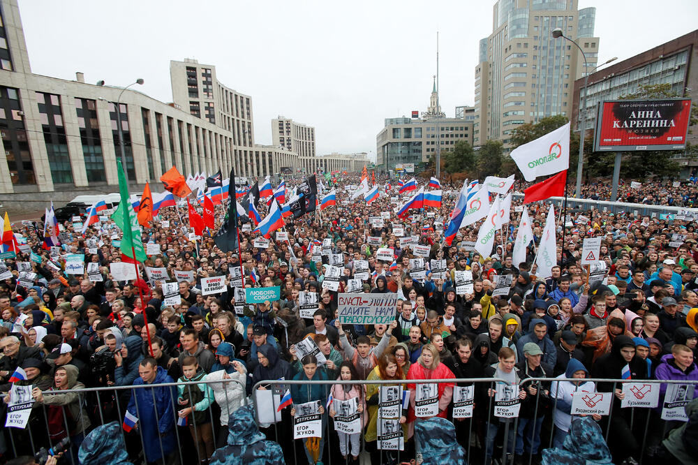 Sa protesta, Foto: Reuters