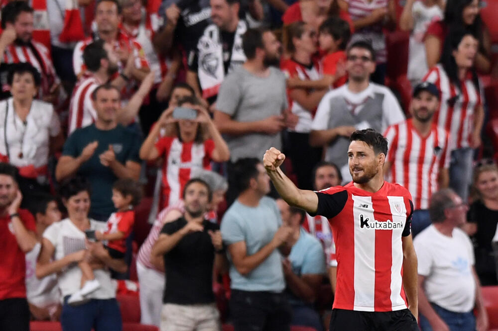 Aduriz slavi gol za pobjedu, Foto: VINCENT WEST