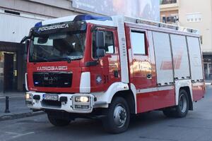Podgorica: Nema povrijđenih u požaru, pričinjena materijalna šteta