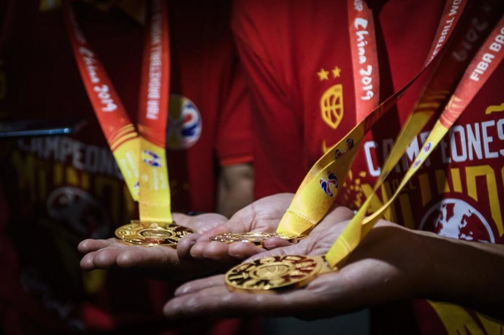 Španske zlatne medalje, Foto: FIBA