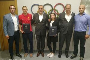 Bojani i Bojanu stipendije od Crnogorskog olimpijskog komiteta