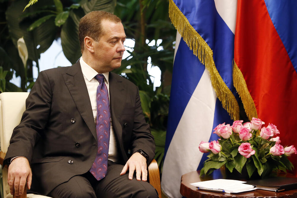 Medvedev u Havani, Foto: AP