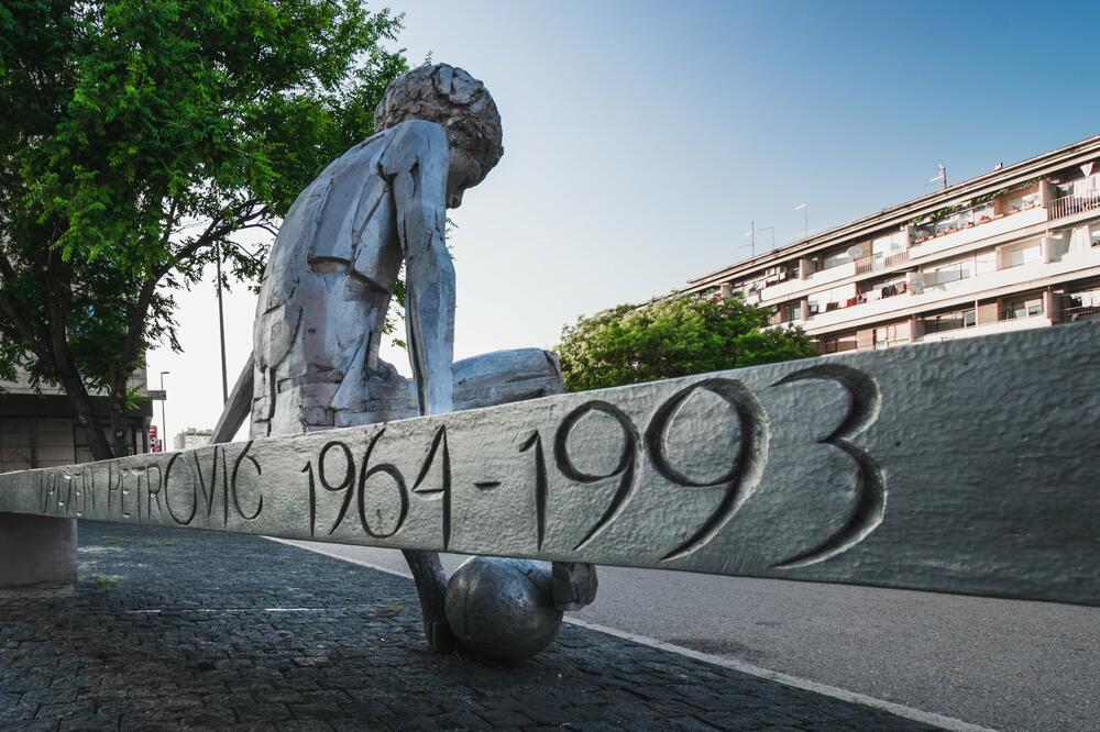 Spomenik Draženu Petroviću u Šibeniku, Foto: VALERIO BARANOVIC/Sibenik.in