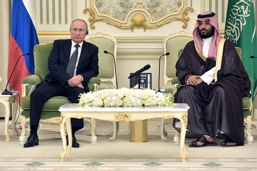 Putin i Muhamed bin Salman u Rijadu, Foto: Reuters