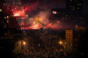 Ekstremna desnica slavila "Veliku katoličku Poljsku": Spalili...