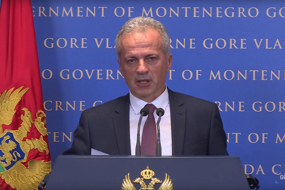 Purišić na pres konferenciji, Foto: Screenshot/YouTube