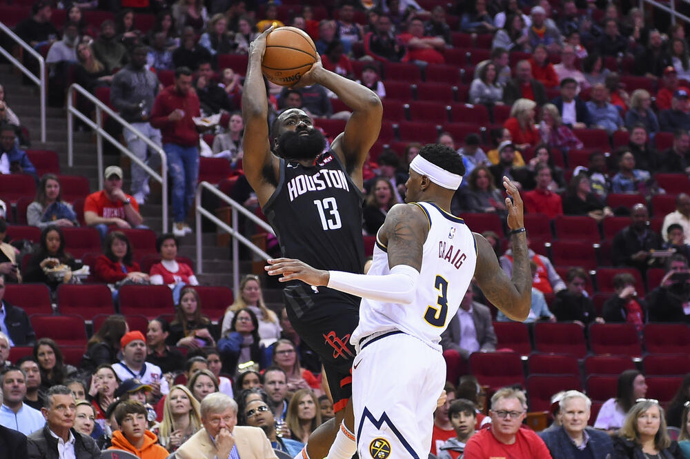 Harden na sinoćnjem meču, Foto: Beta-AP