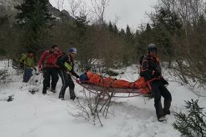 Pripadnici GSS u prvoj akciji u 2020.: Povrijeđen planinar iz BiH