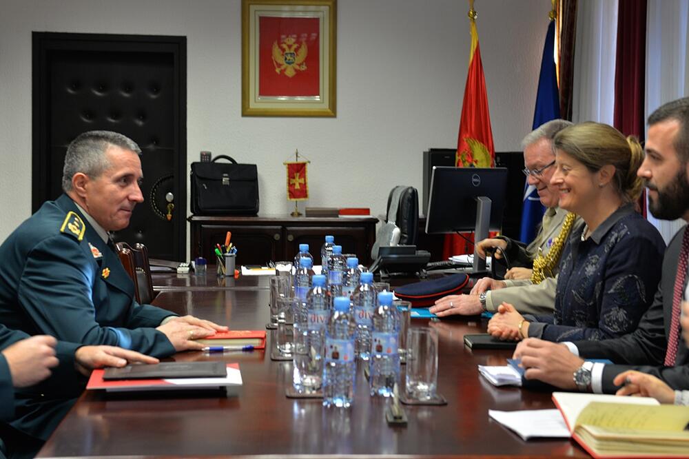 Dakić i Kemp, Foto: Ministarstvo odbrane