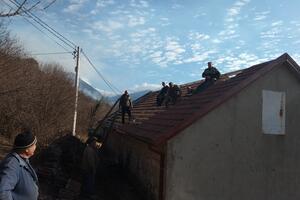 Nikšić: Zamijenjen krov na Domu omladine u župskom selu Bjeloševina