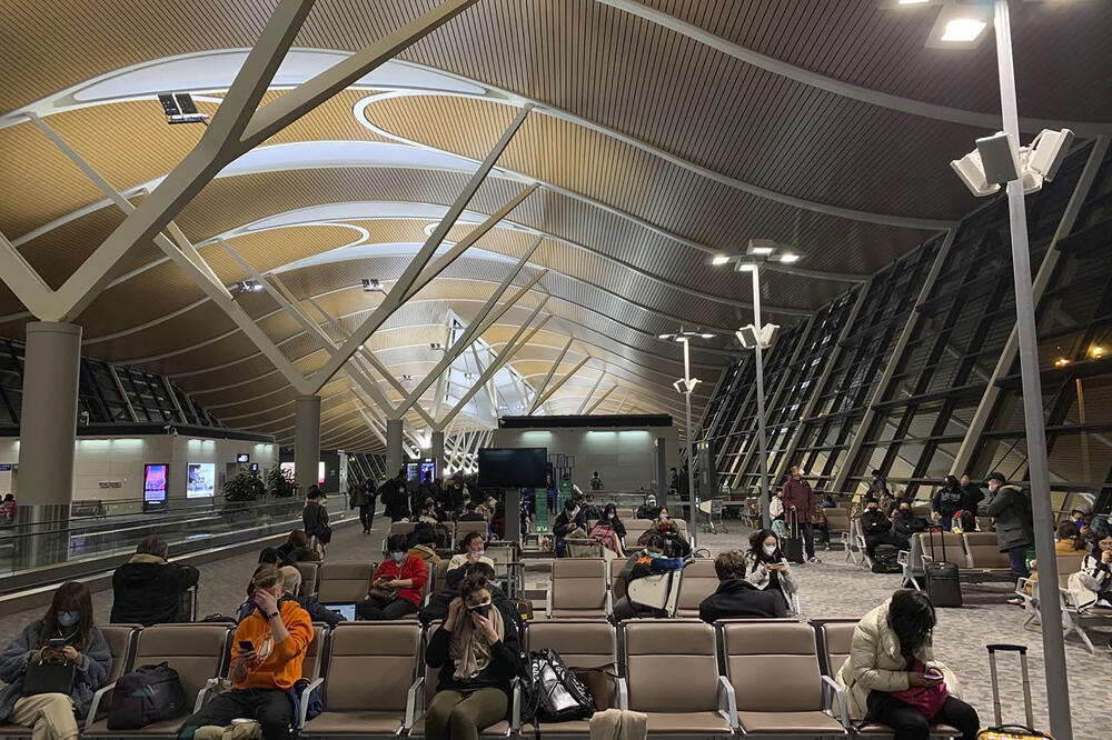 Međunarodni aerodrom u Šangaju, Foto: AP